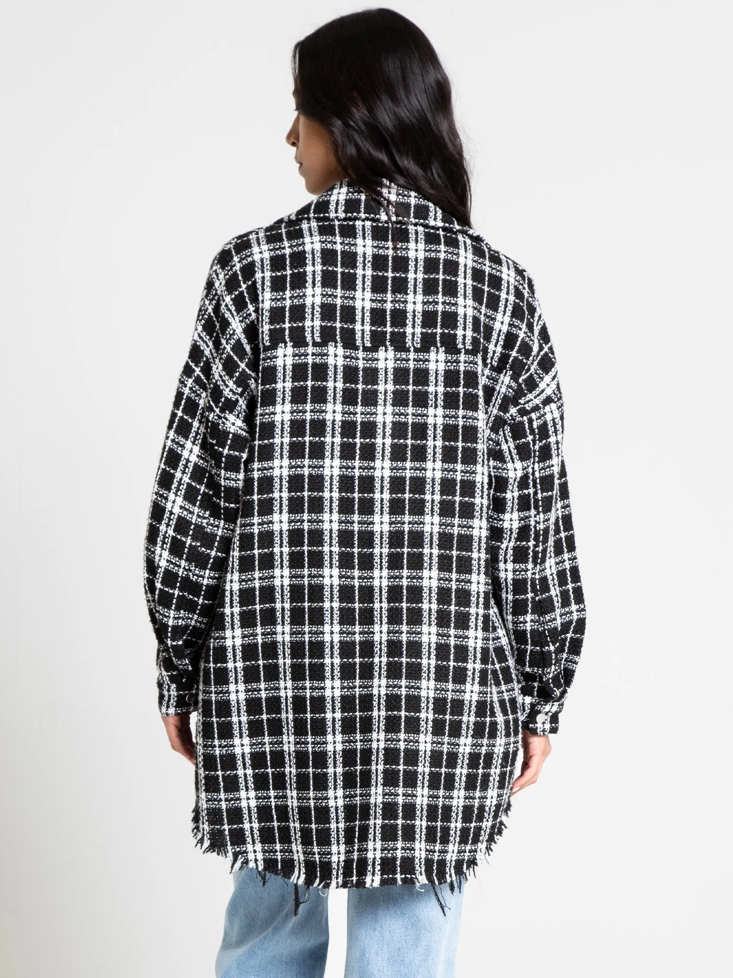 Aaron & Amber Oversized Plaid Shacket - Brands We Love