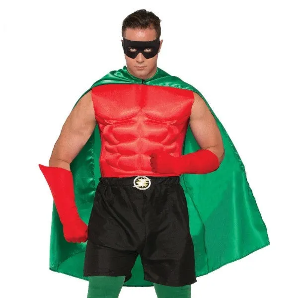 Adult Hero Cape - Blue, Red, Green