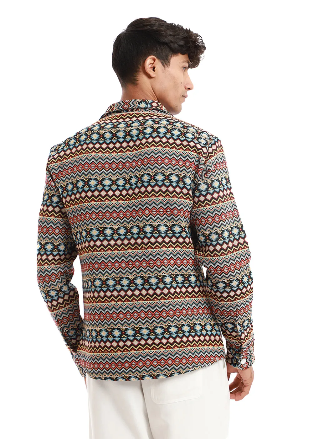 Aztec Jacquard Shacket