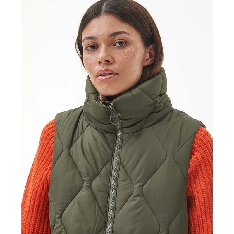 Barbour Samphire Ladies Gilet - Deep Olive