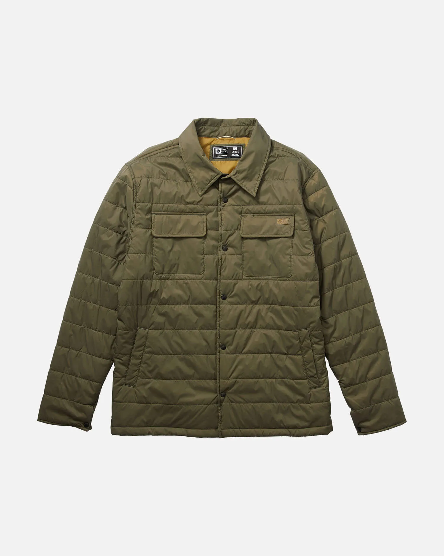 Barrier Shacket - Olive