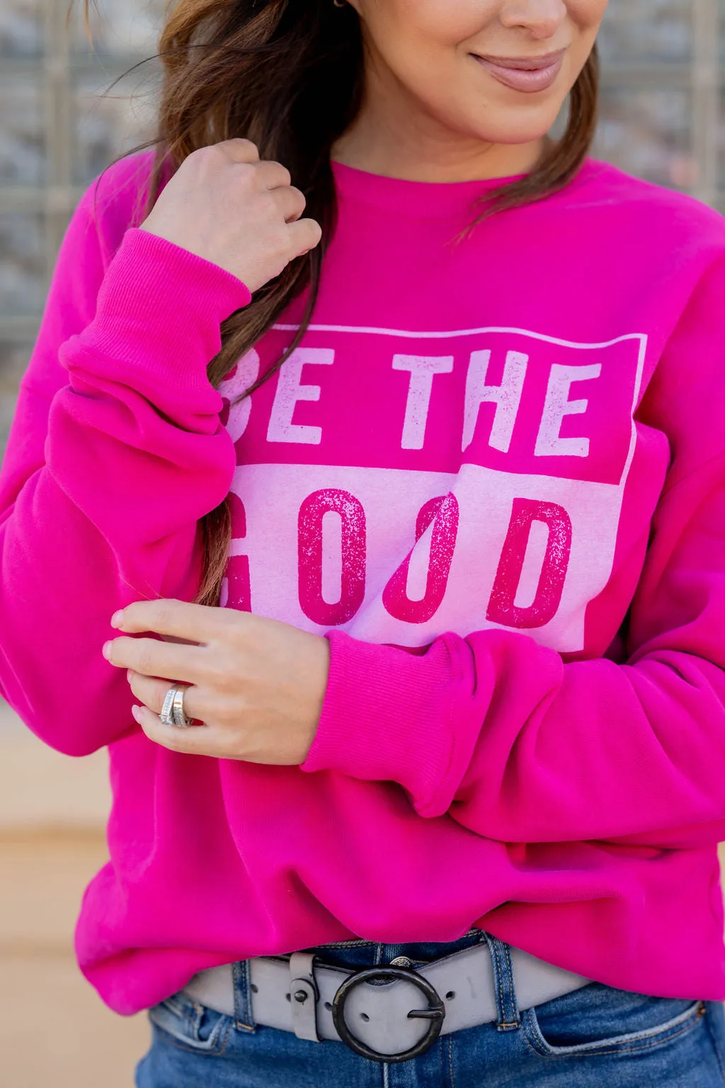 Be The Good Graphic Crewneck