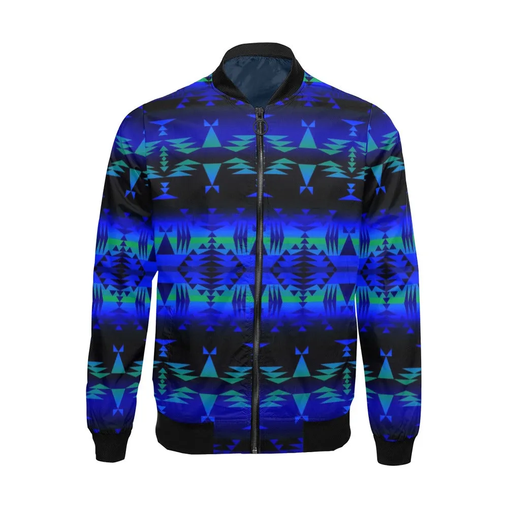 Between the Blue Ridge Mountains Bomber Jacket for Men