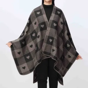 Black Cape Shawl PW3841