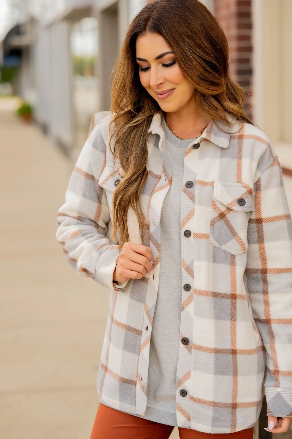 Blown Away Plaid Shacket