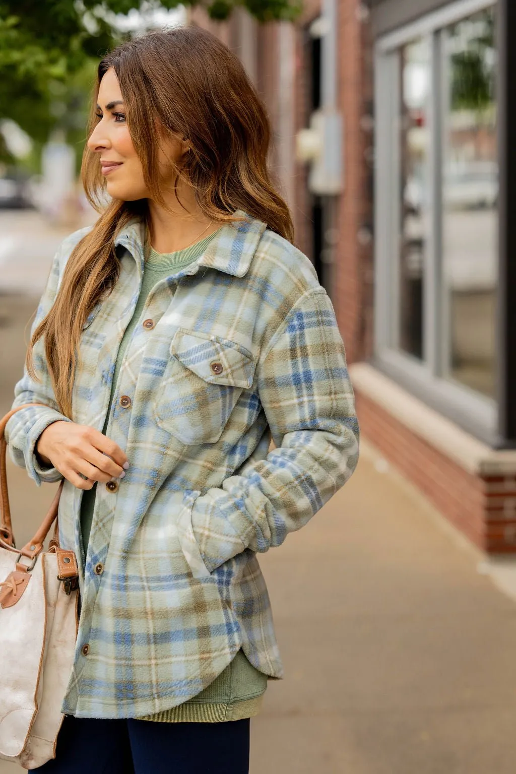 Blown Away Plaid Shacket