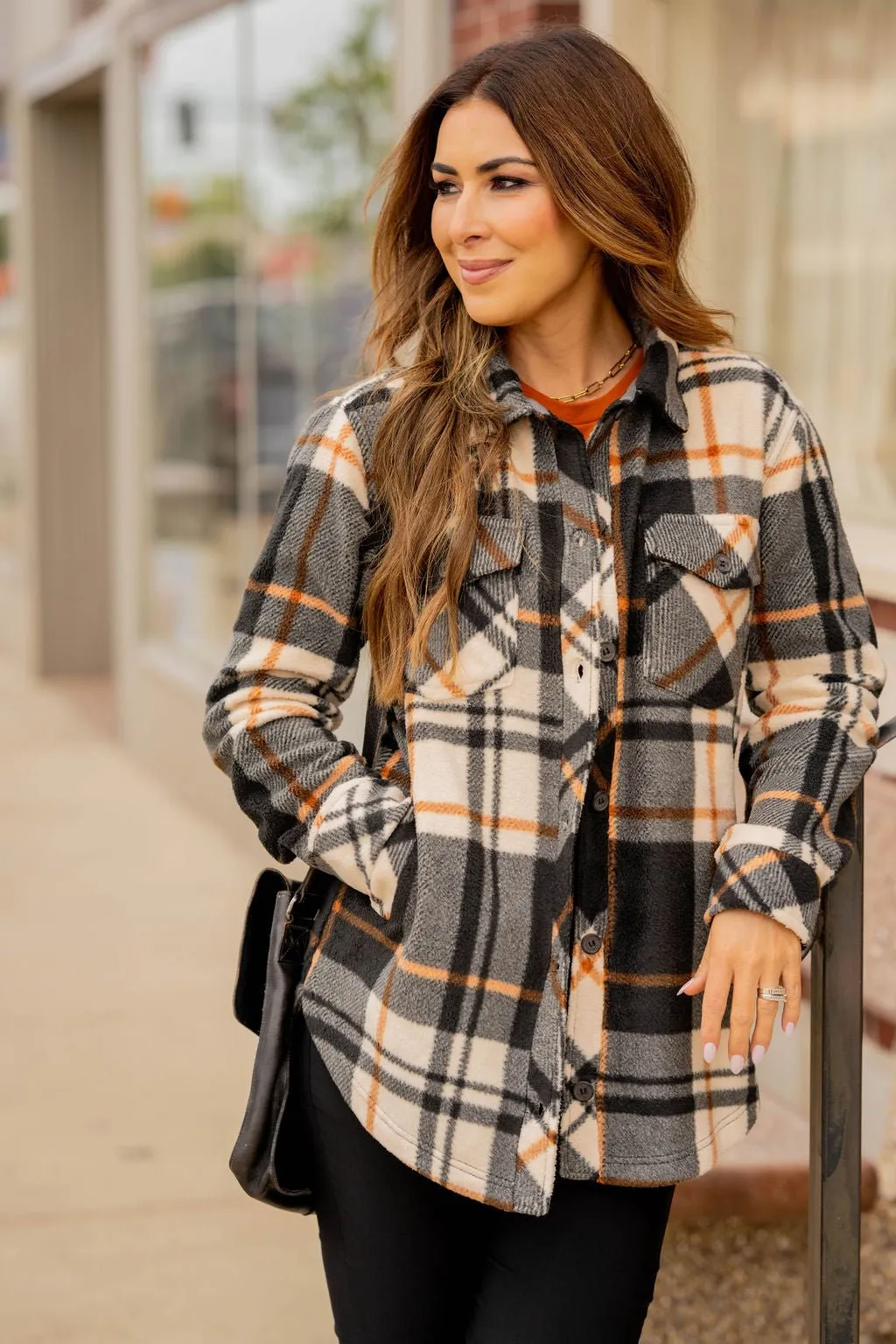 Blown Away Plaid Shacket