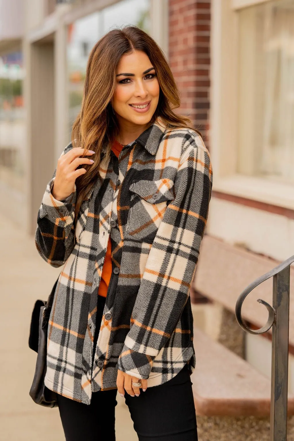 Blown Away Plaid Shacket