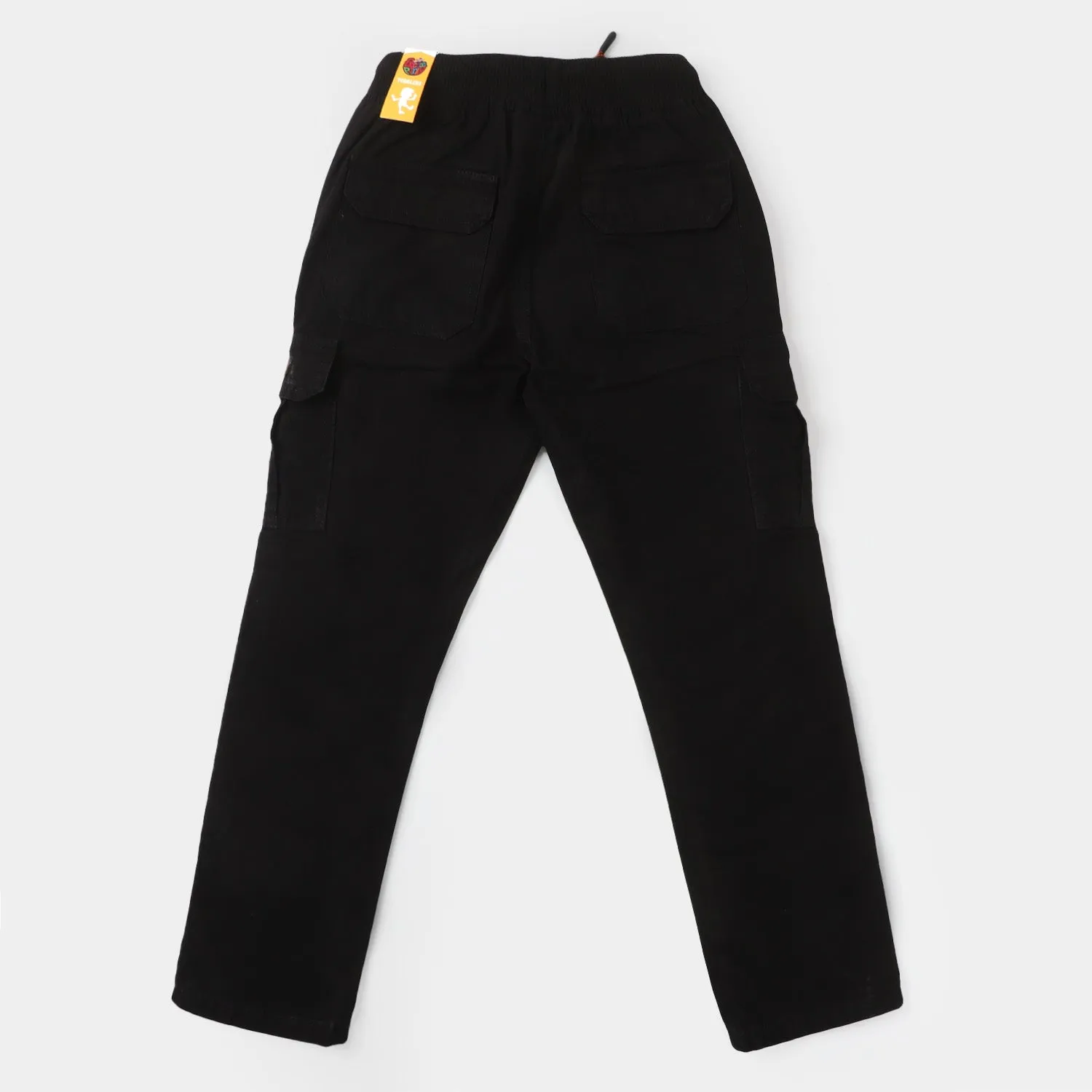 Boys Cotton Pant NSB - BLACK