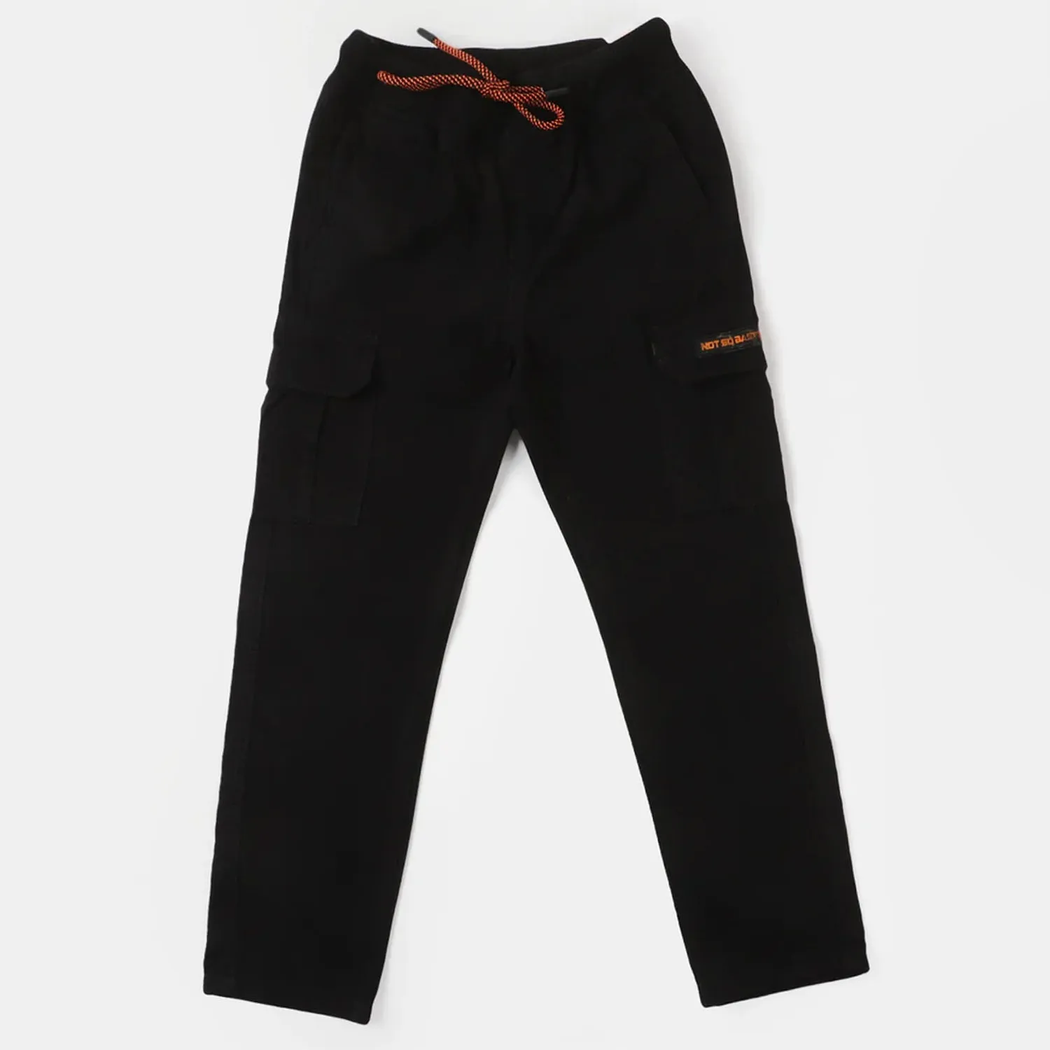 Boys Cotton Pant NSB - BLACK