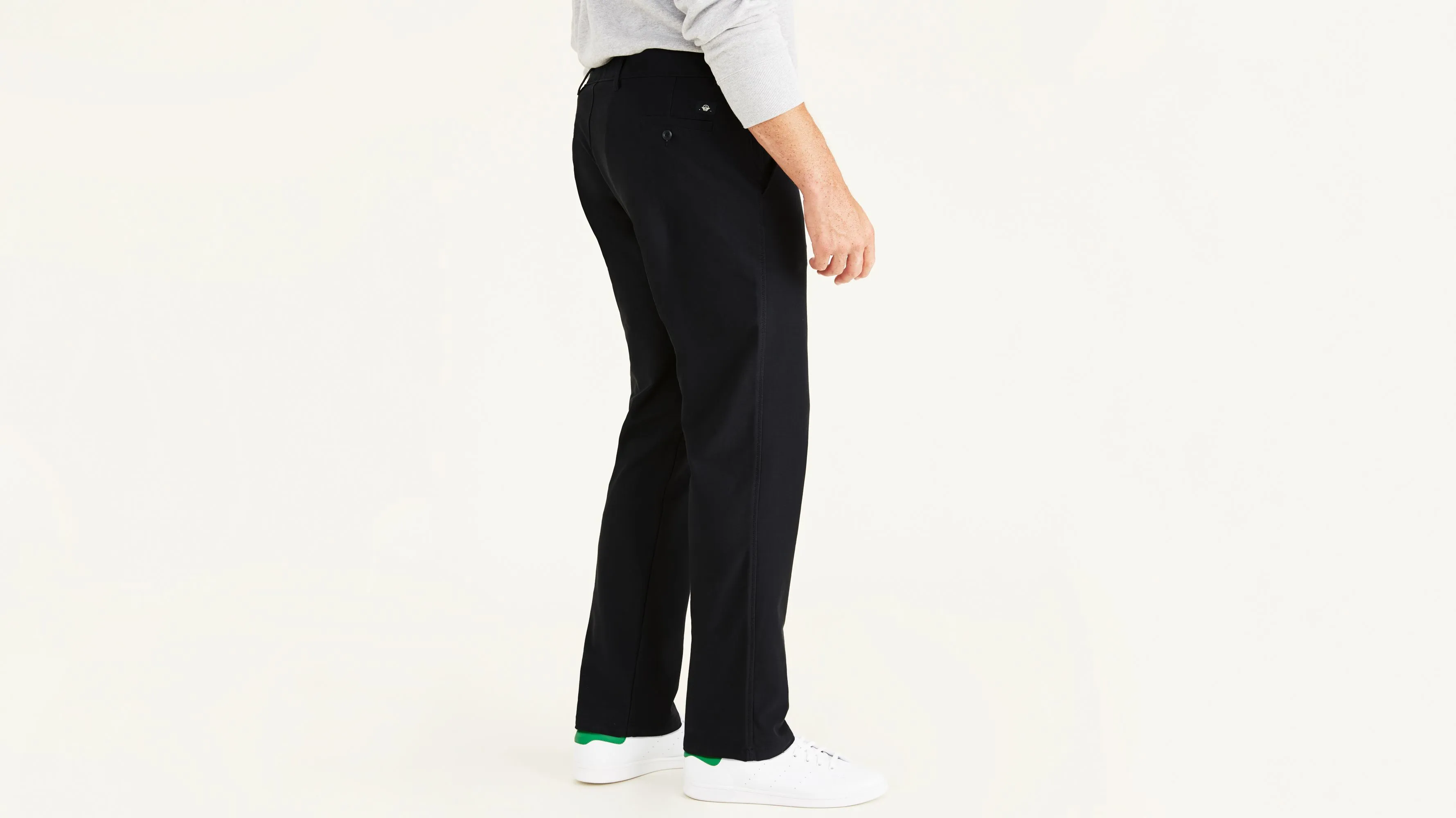 Comfort Knit Chinos, Straight Fit