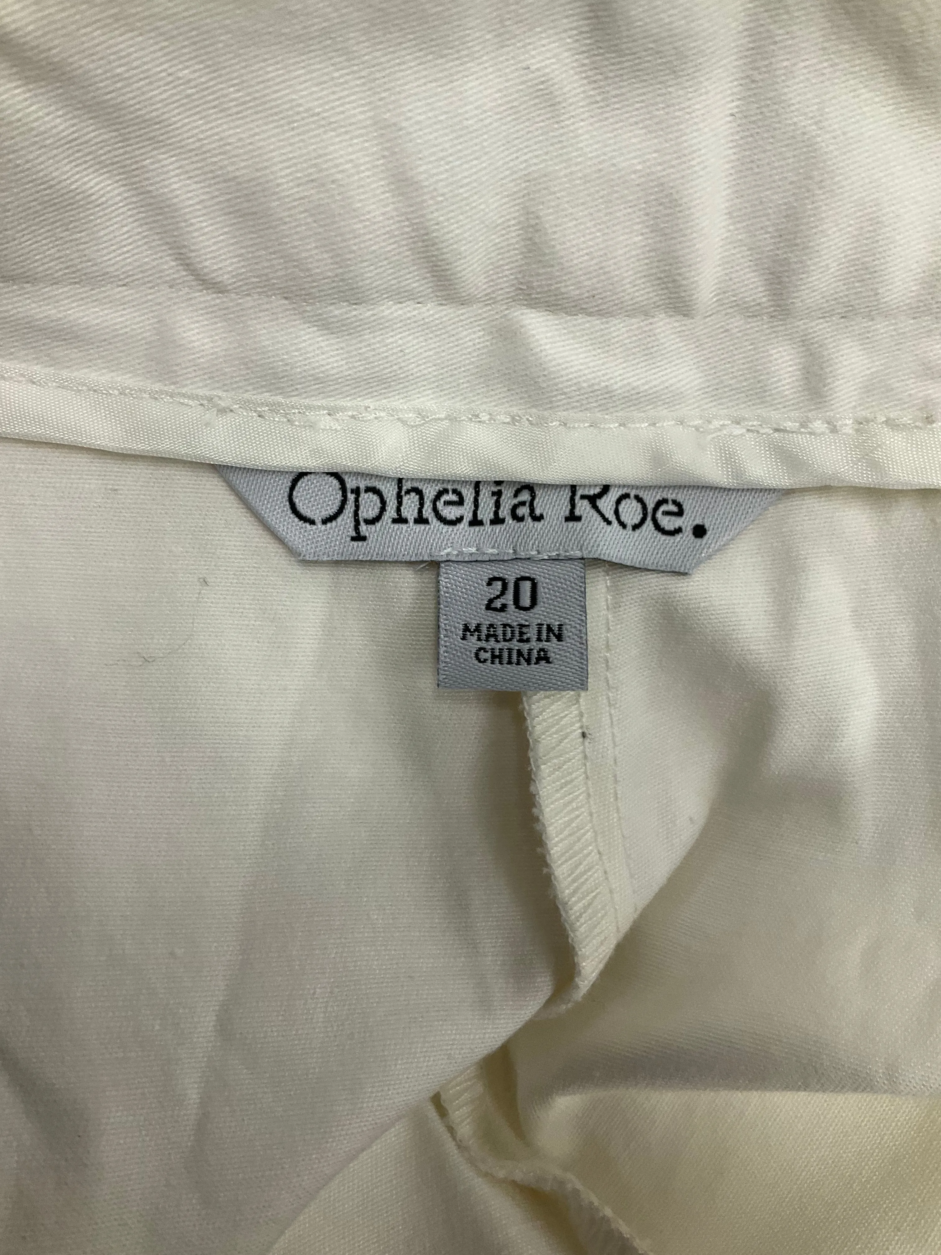 Cream Pants Chinos & Khakis Ophelia Roe, Size 20