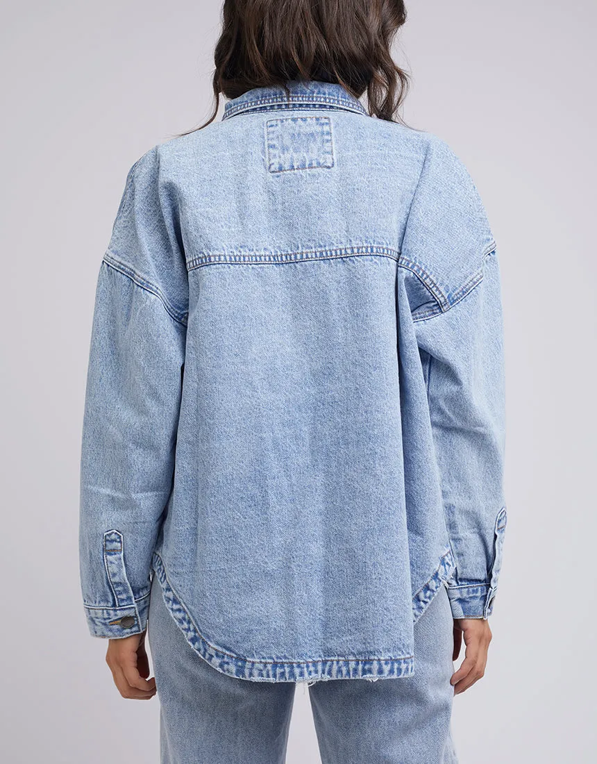 Dale Shacket | Light Blue