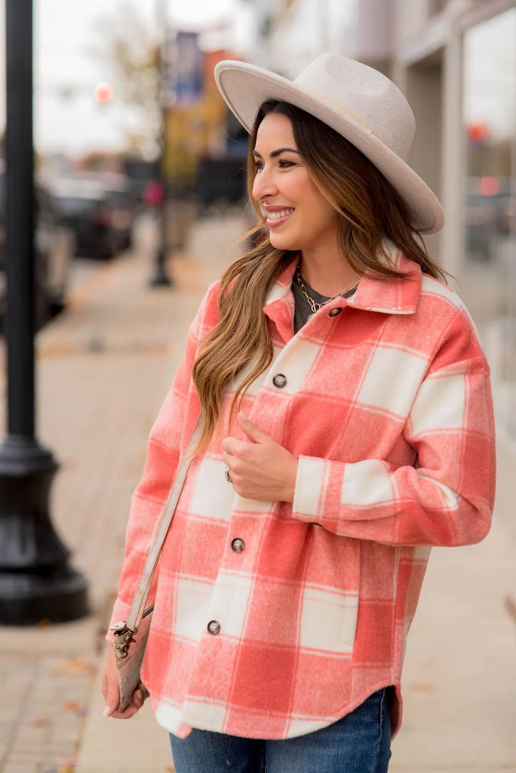 Daydreamer Plaid Shacket