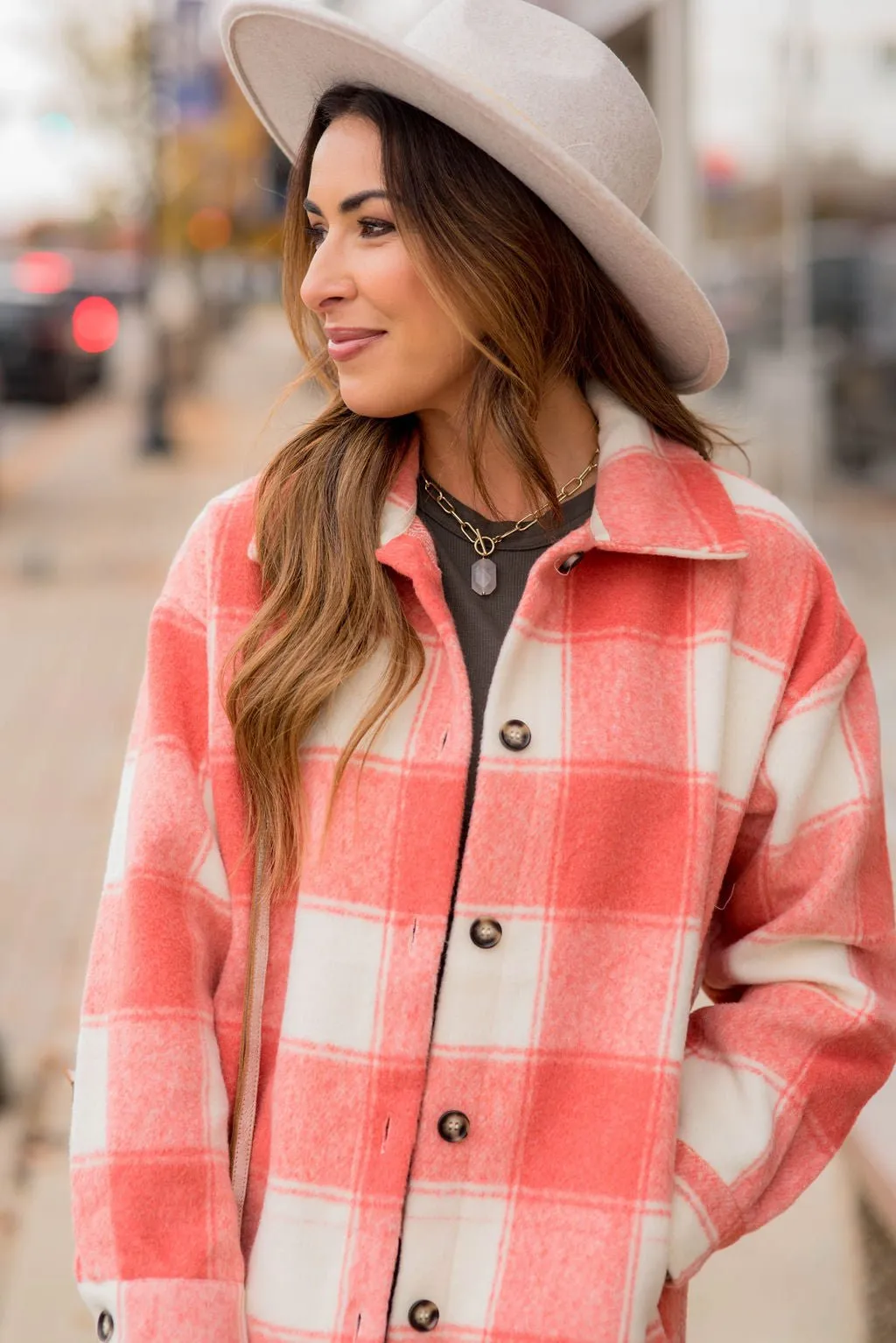 Daydreamer Plaid Shacket