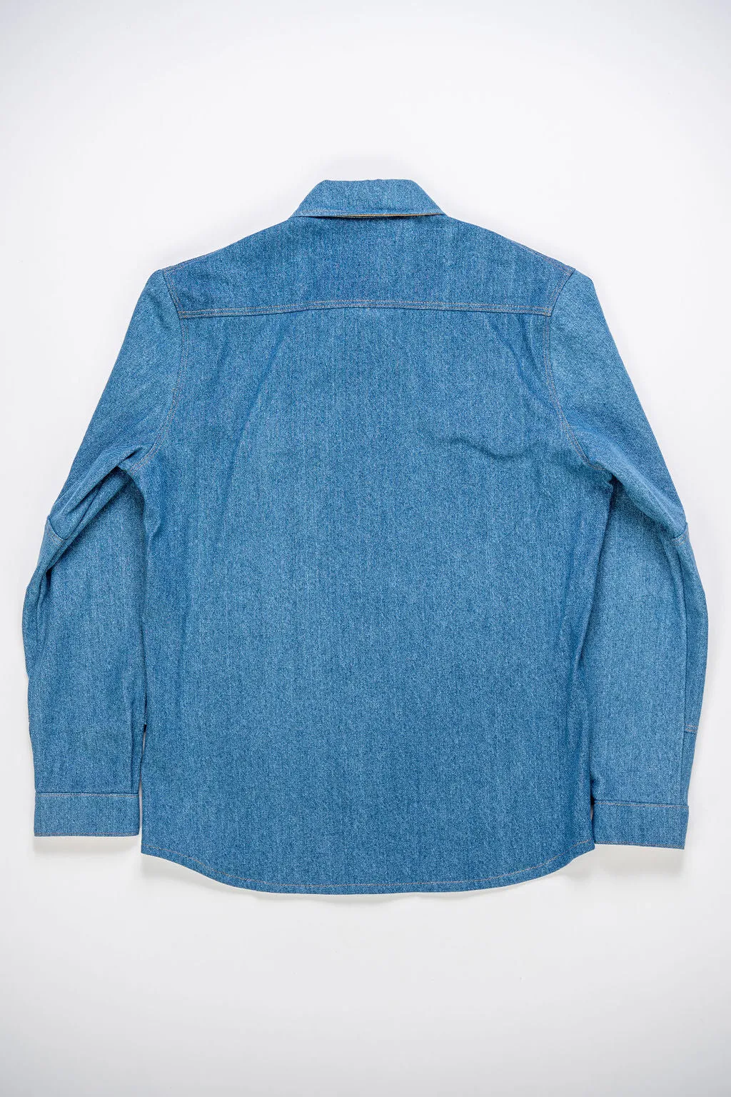 Dehen 1920 Crissman Overshirt - Sky Blue Denim