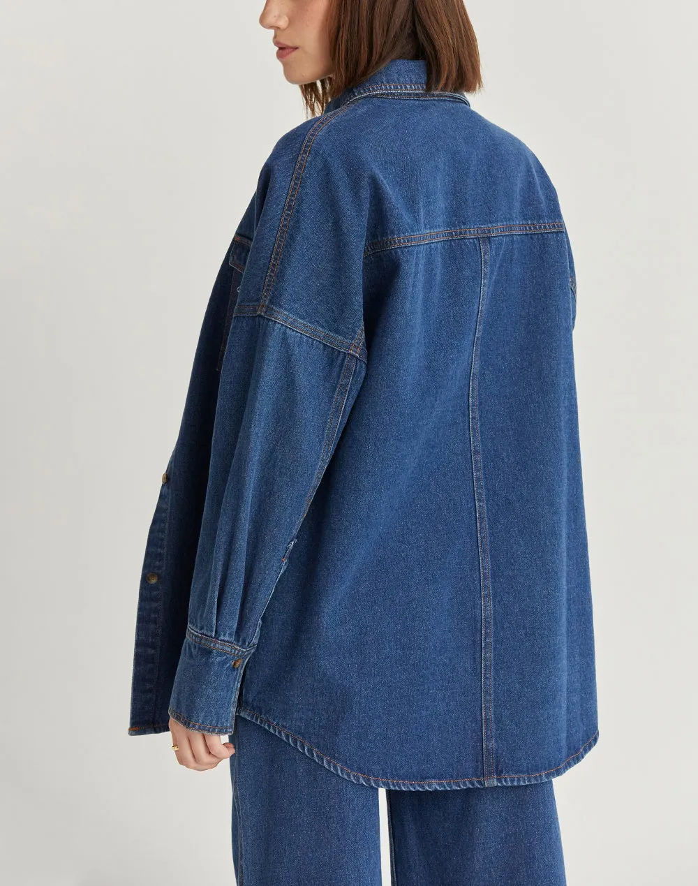 Denim Shacket