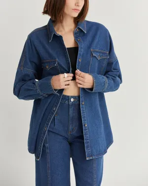 Denim Shacket