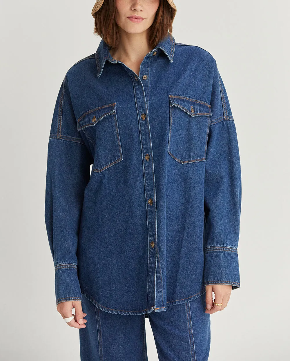 Denim Shacket