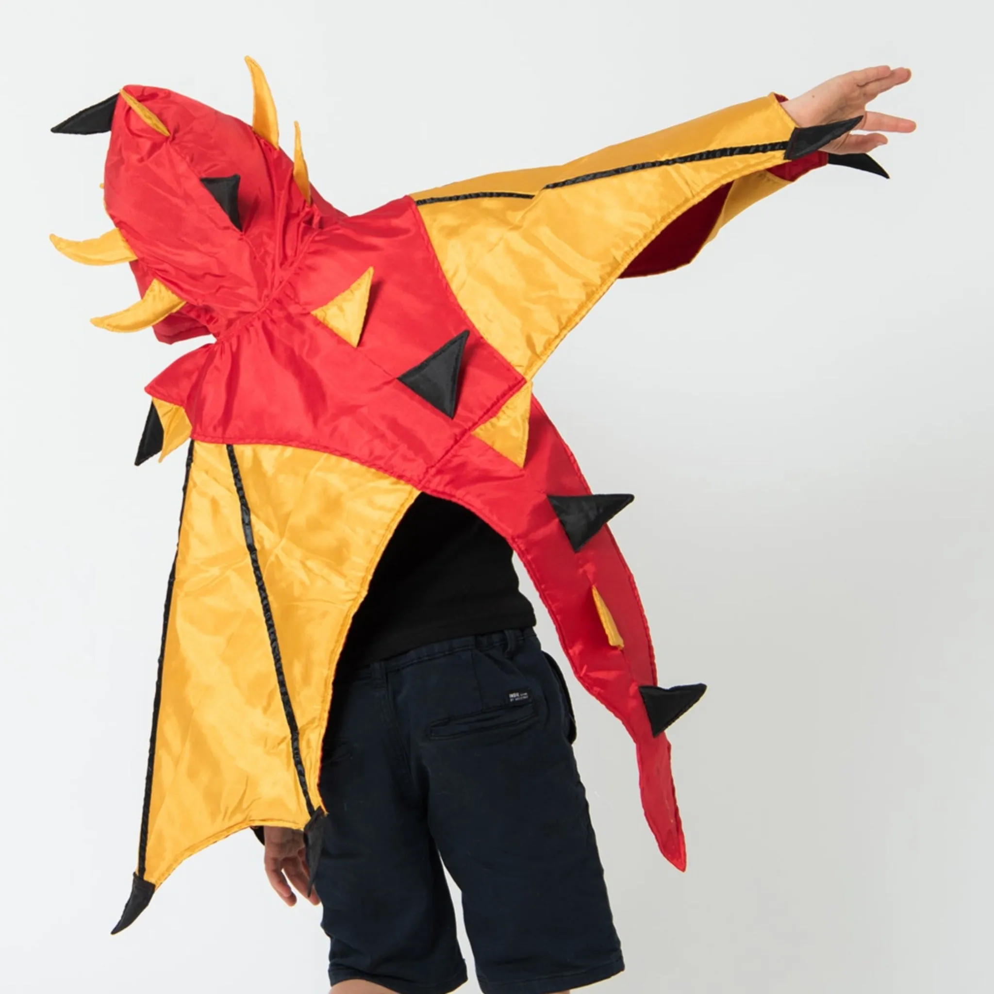 Fire Dragon Cape Red & Gold