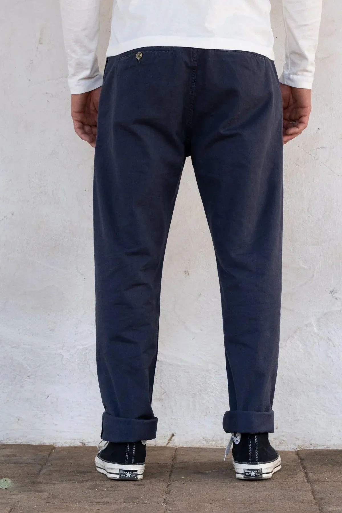 Freenote Cloth - Deck Pant in Navy