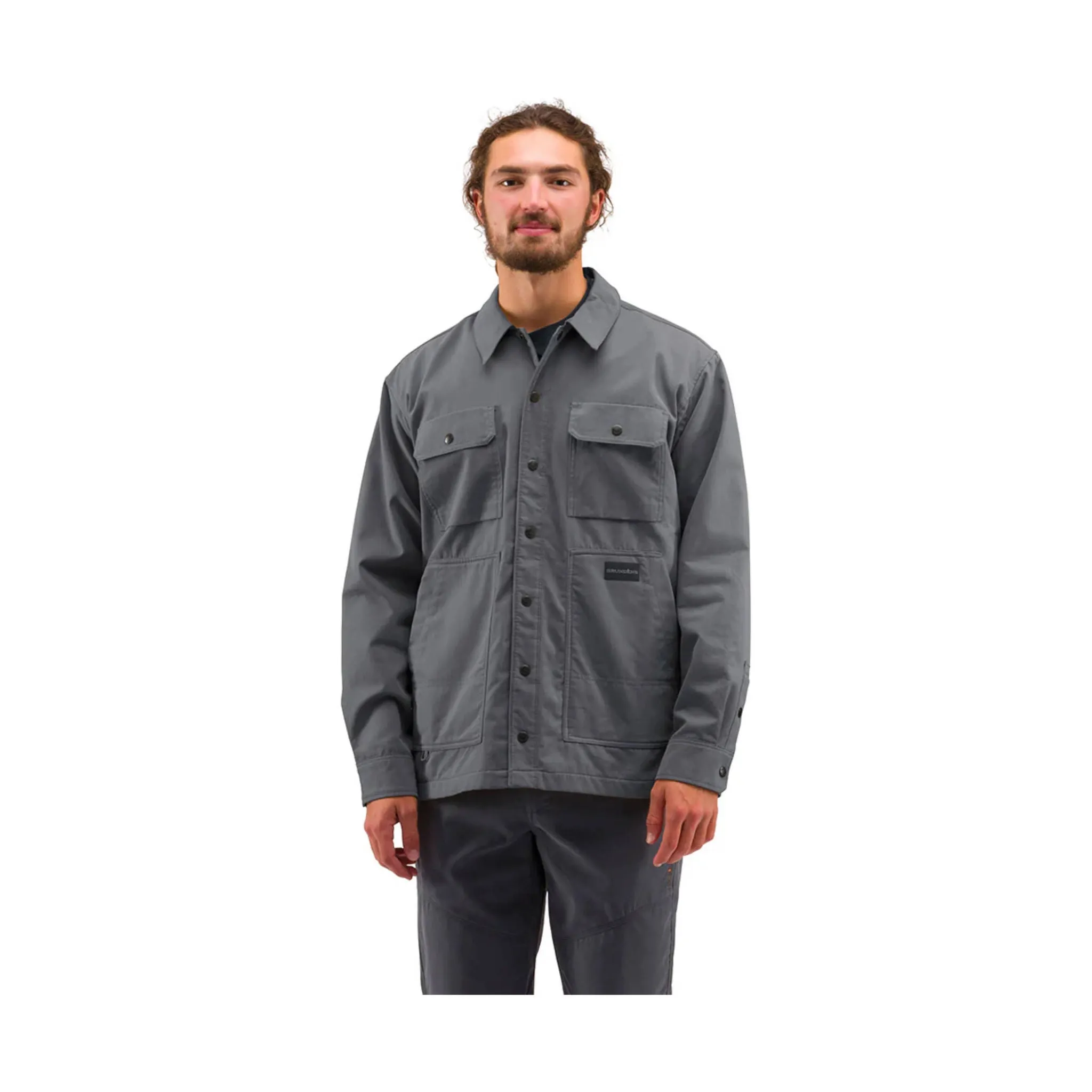 Grundens Men's Jetty Shacket - Iron Gate