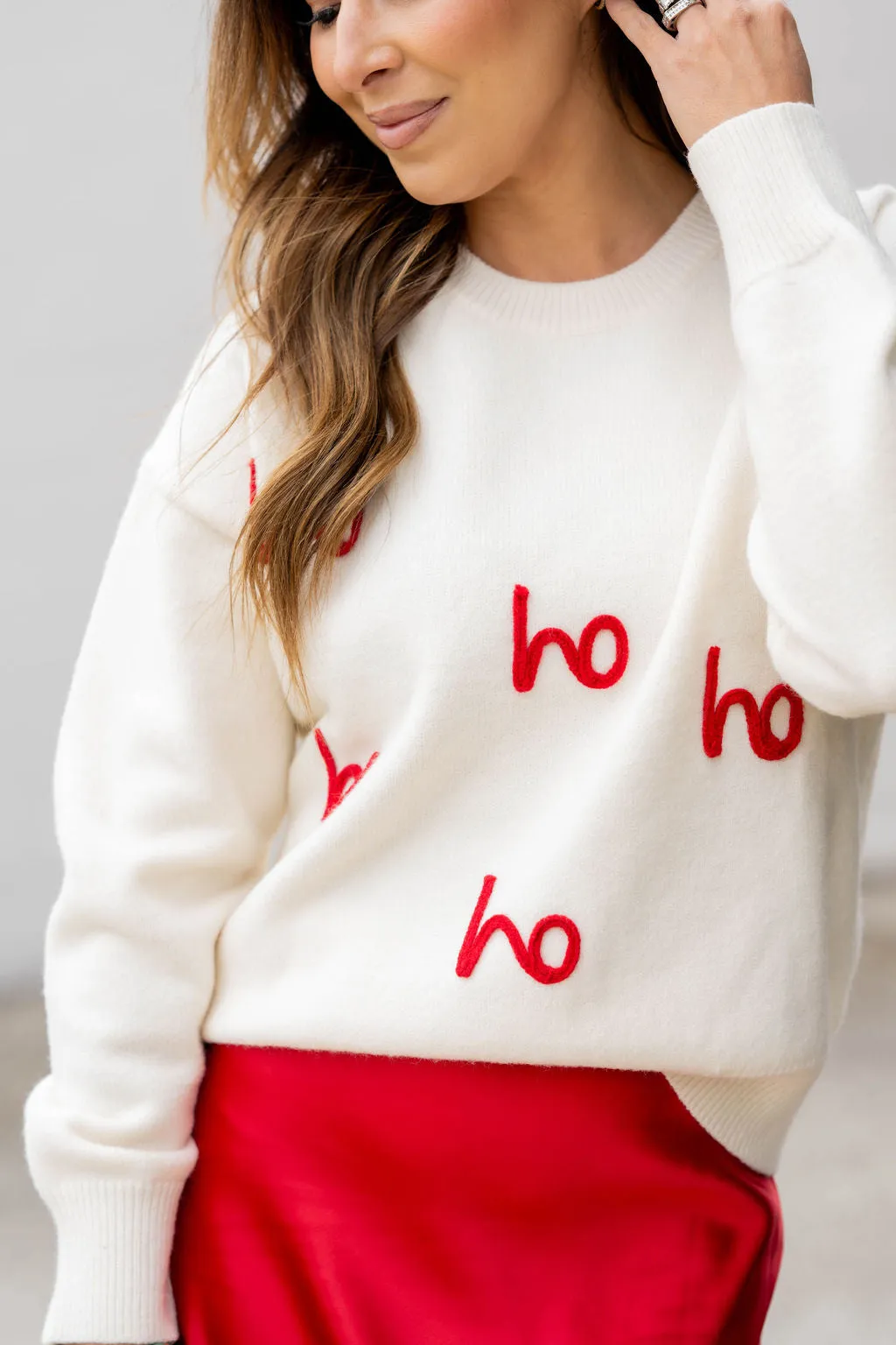 Ho Ho Ho Festive Sweater