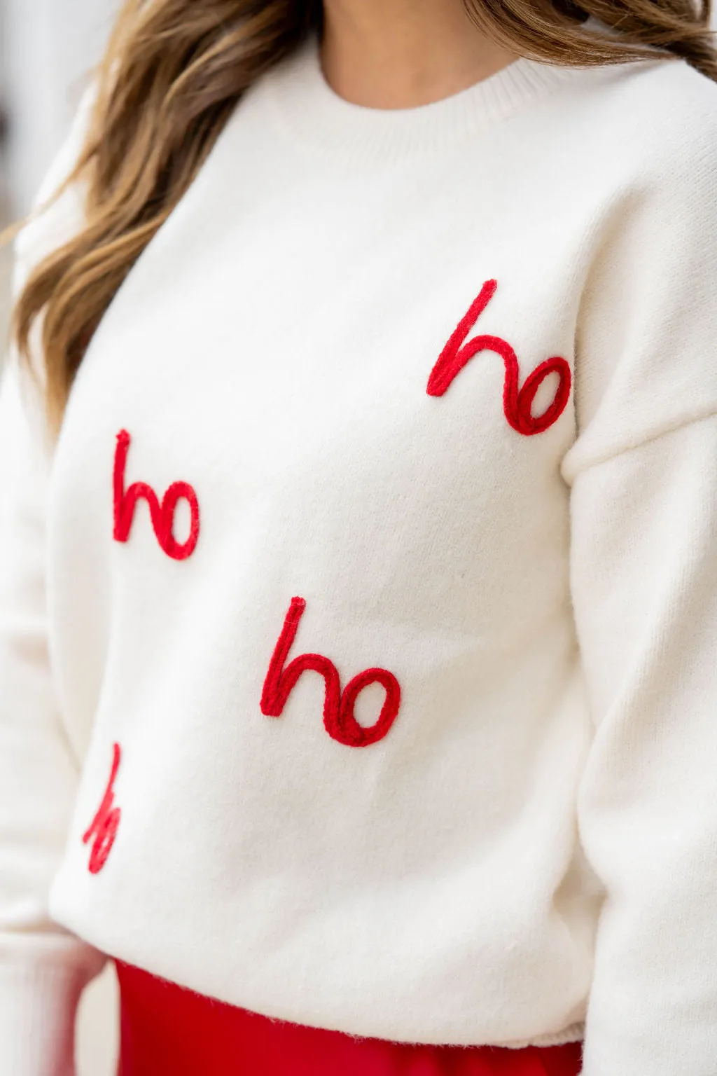 Ho Ho Ho Festive Sweater