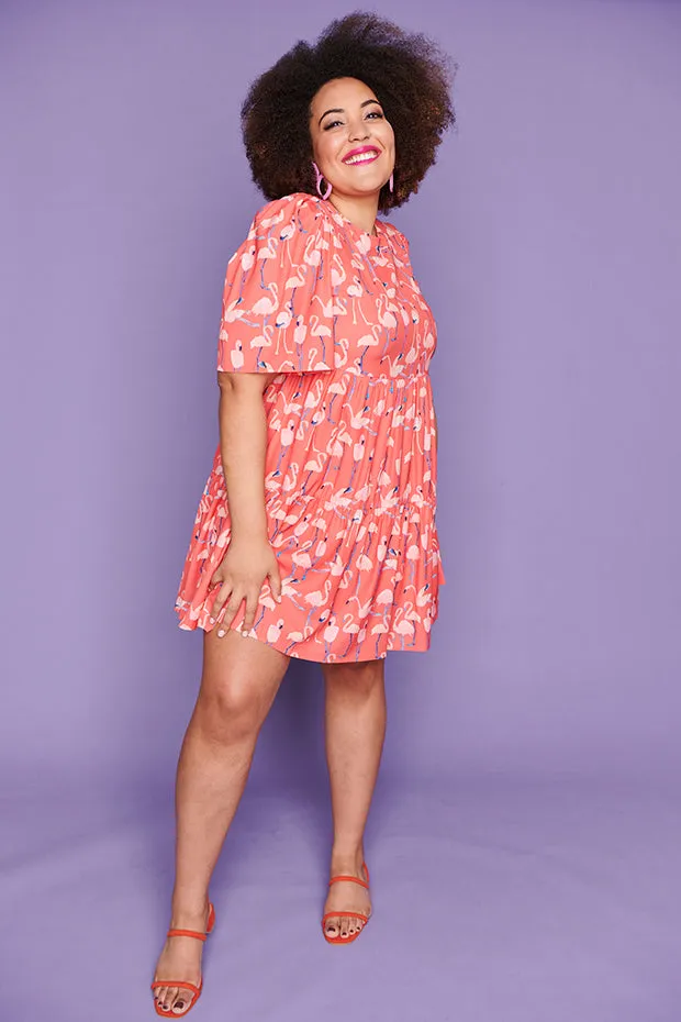 Jackson Funky Flamingo Dress