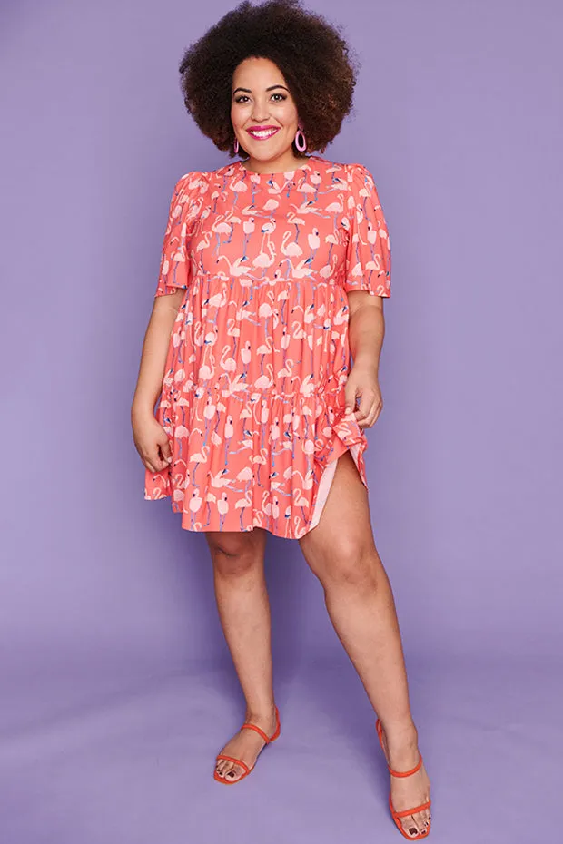 Jackson Funky Flamingo Dress