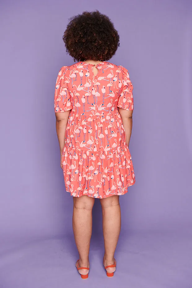 Jackson Funky Flamingo Dress