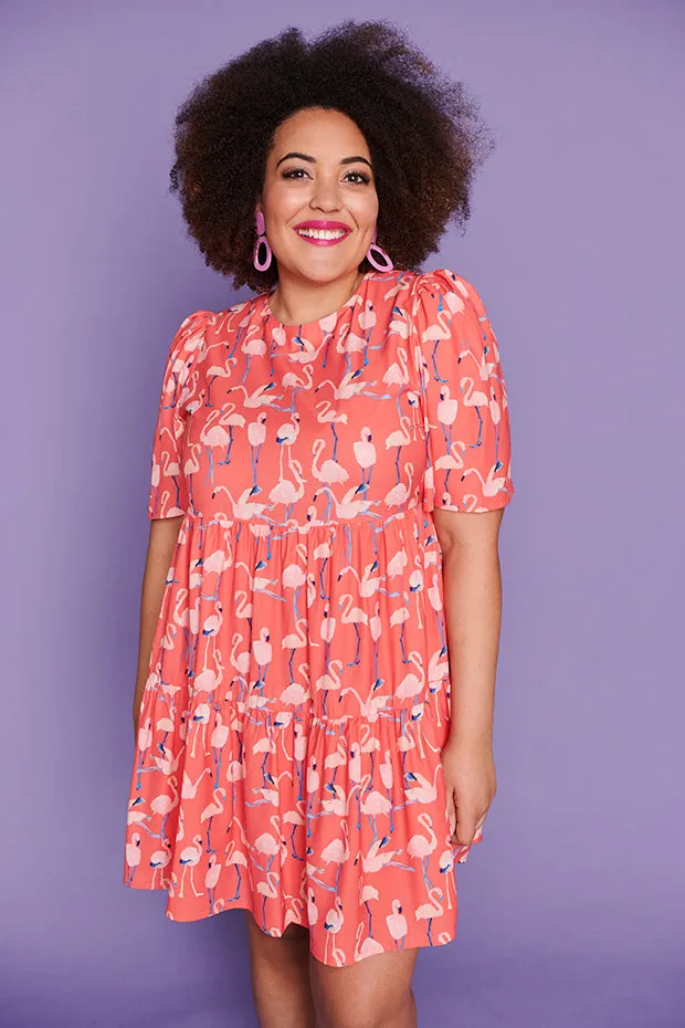 Jackson Funky Flamingo Dress