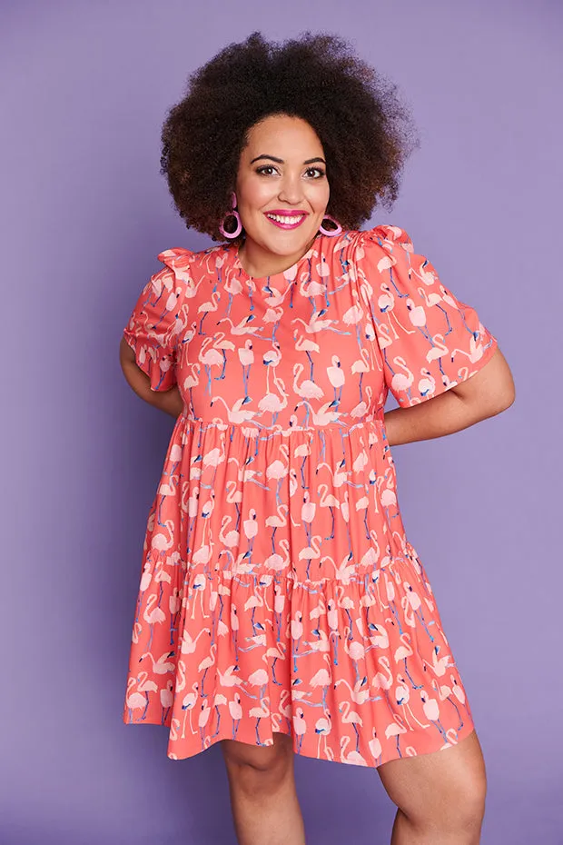 Jackson Funky Flamingo Dress