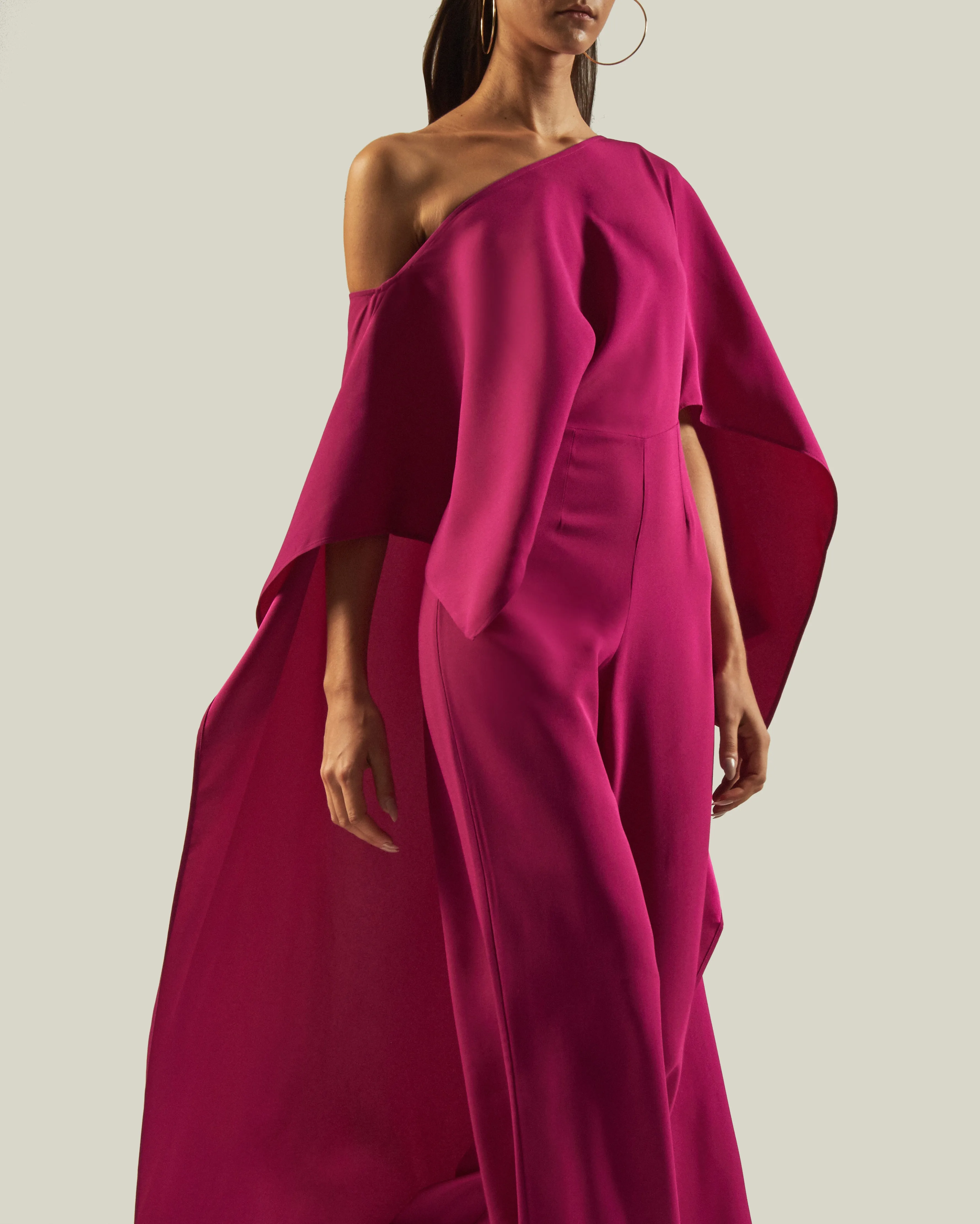 Jerry Jumpsuit in Magenta