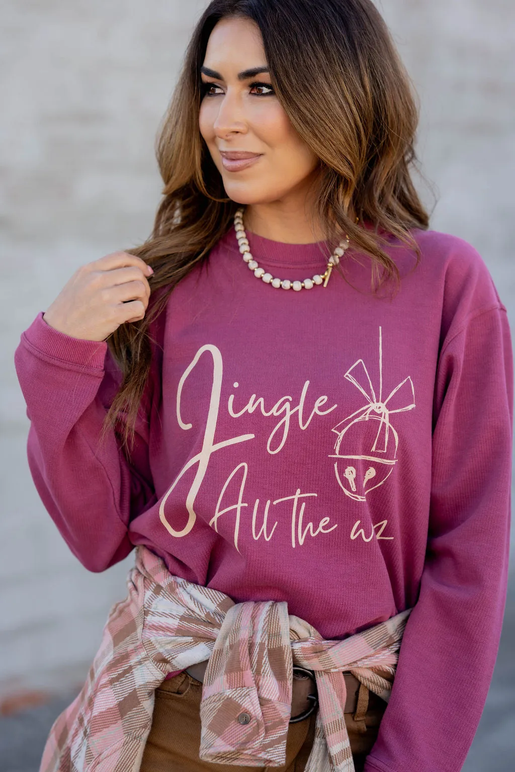 Jingle All The Way Graphic Crewneck