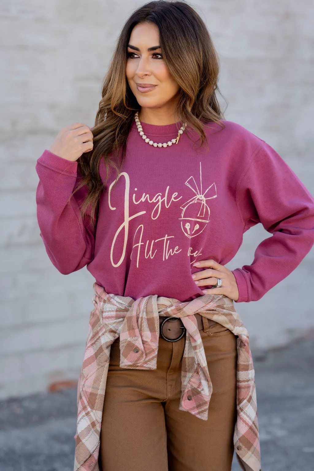 Jingle All The Way Graphic Crewneck