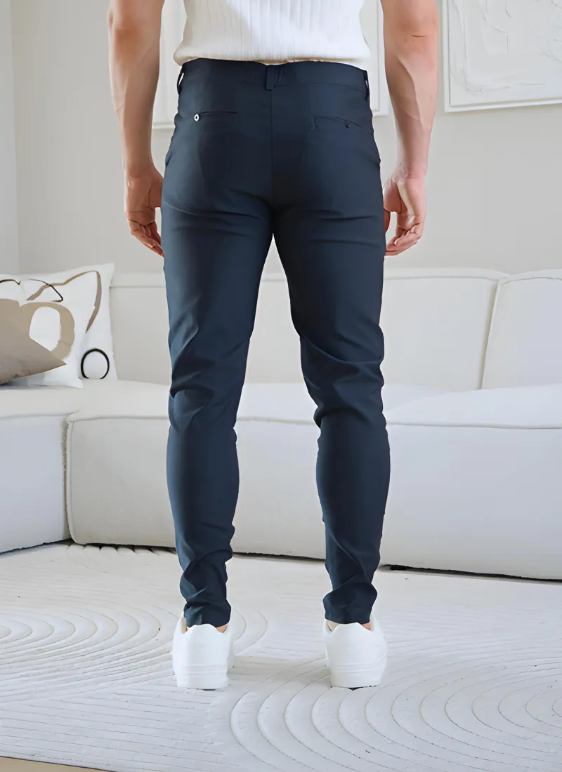 Lightweight chinos - navy