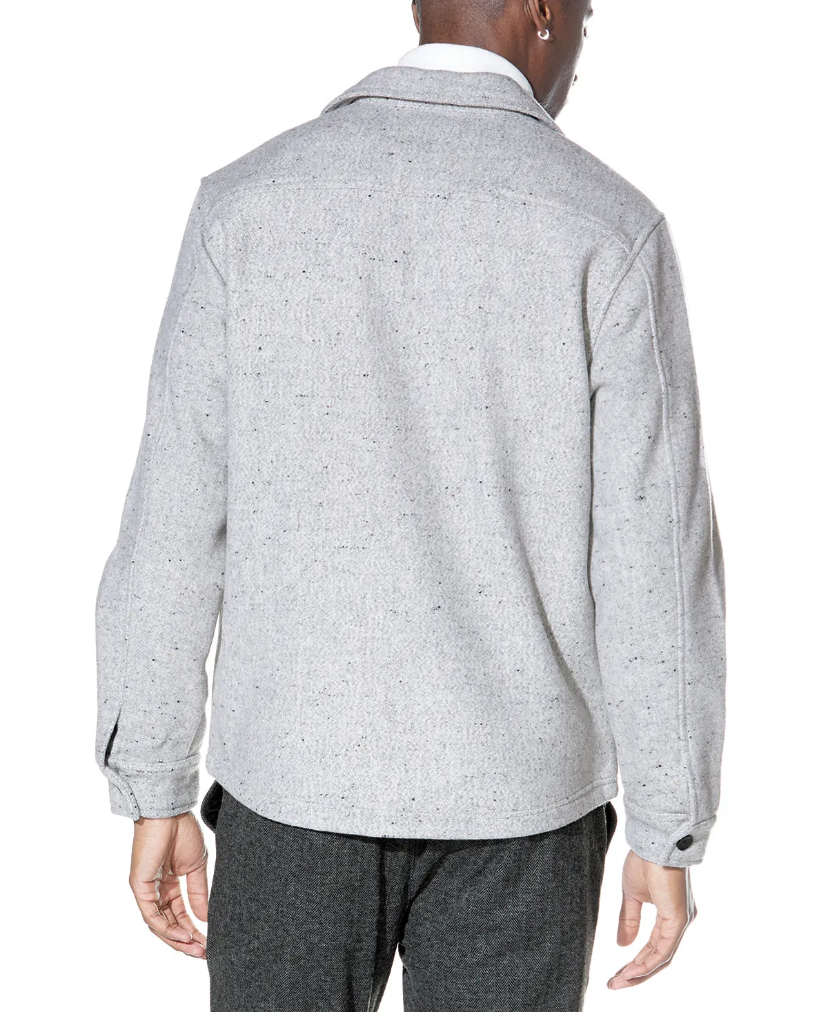 Lincoln Utility Shirt Jacket (Heather Gray)