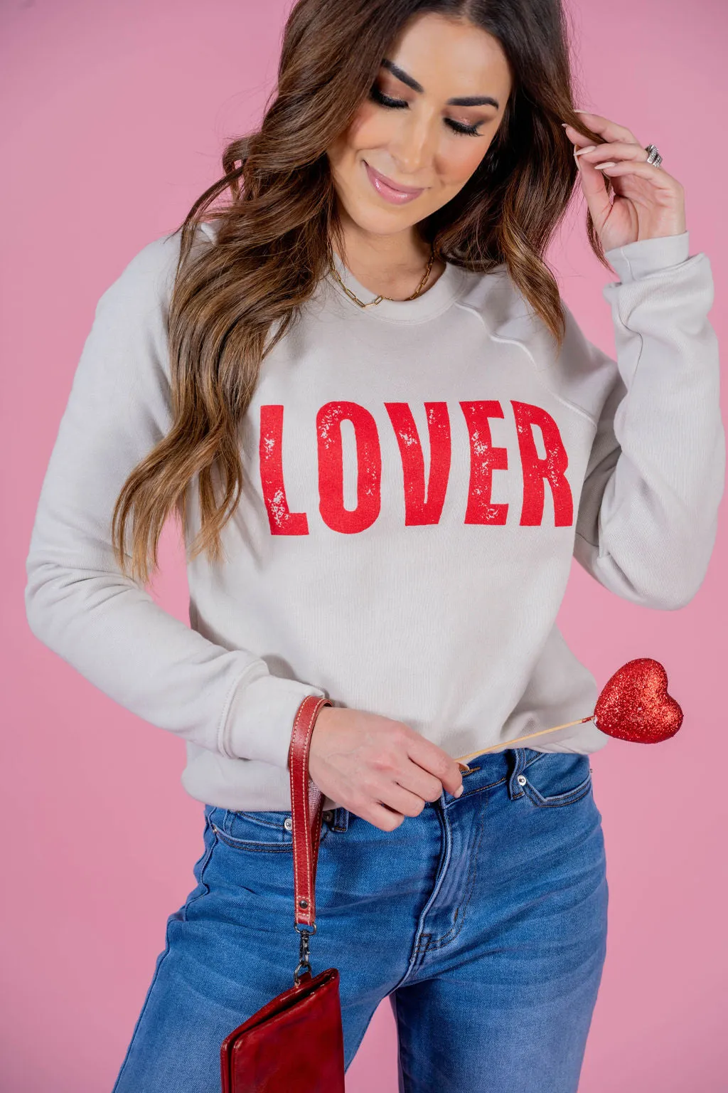 Lover Graphic Crewneck