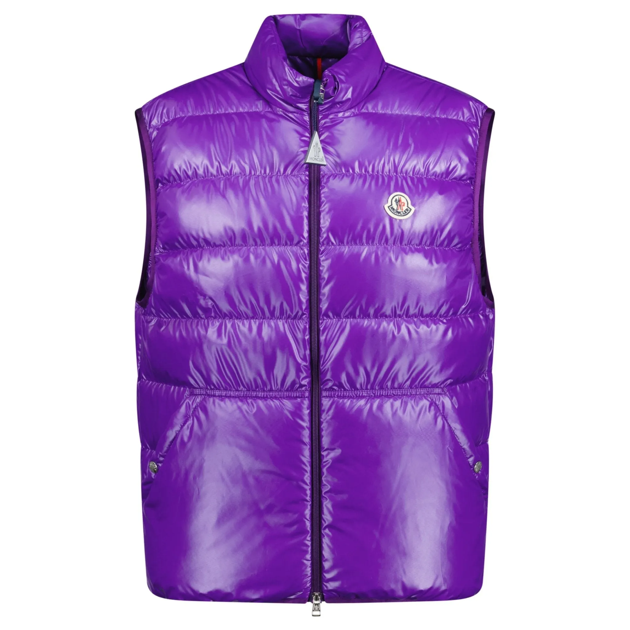 Moncler Aube Down Gilet Purple