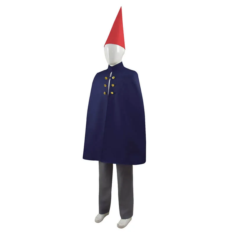 Over the Garden Wall Wirt Mantle Cape Cosplay Costumes With Hat