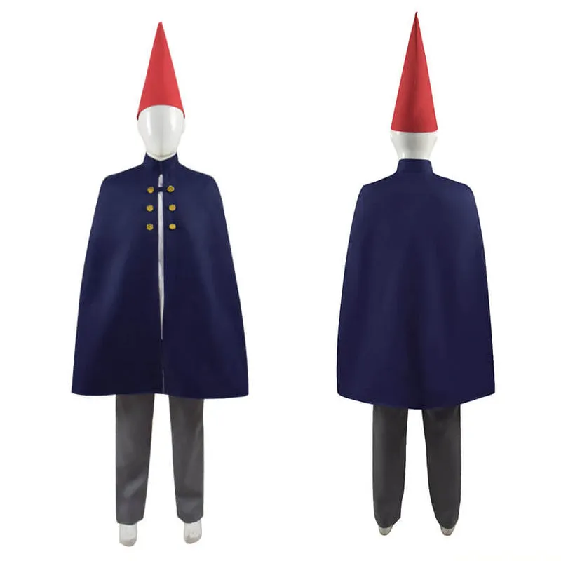 Over the Garden Wall Wirt Mantle Cape Cosplay Costumes With Hat