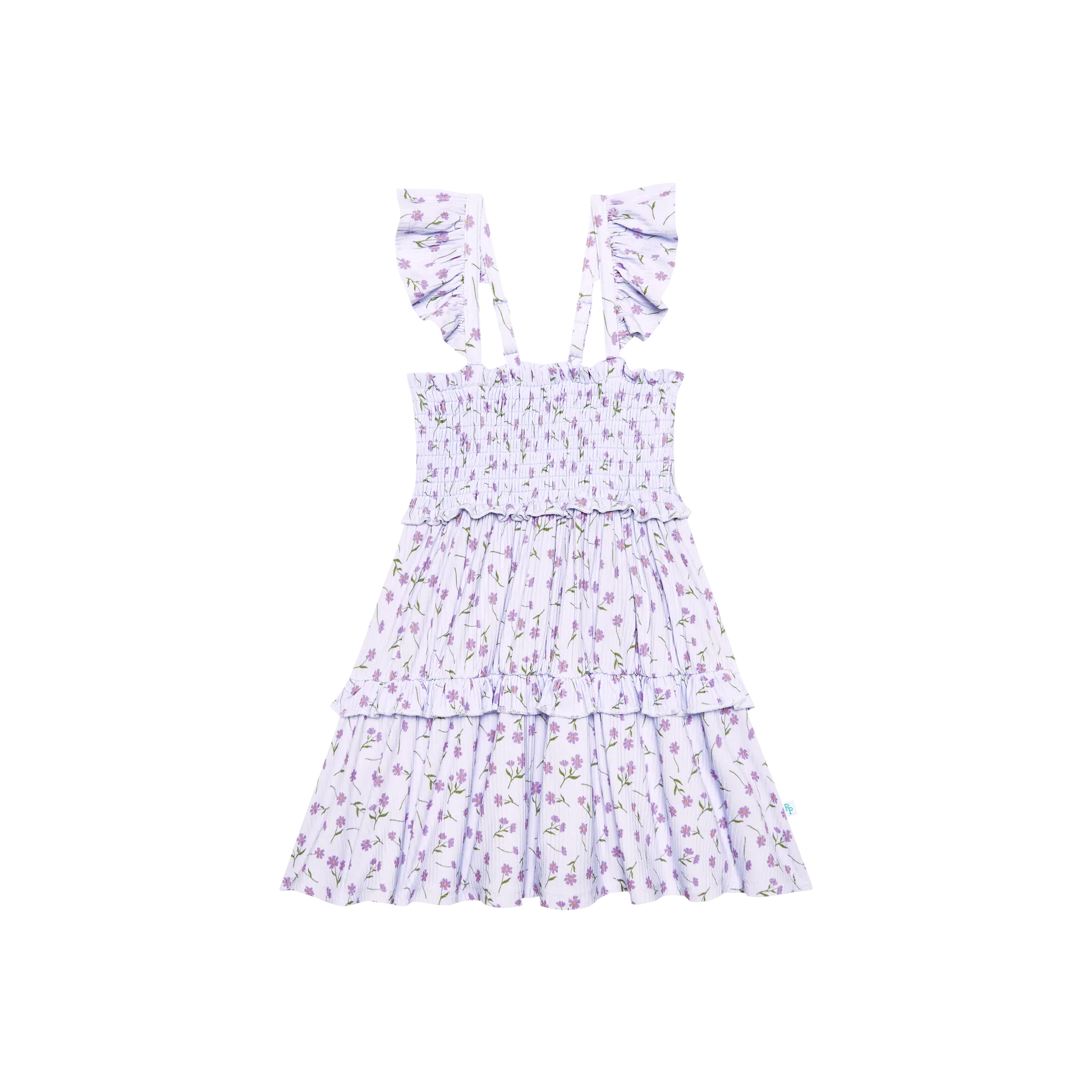 Posh Peanut Jeanette Smocked Babydoll Dress