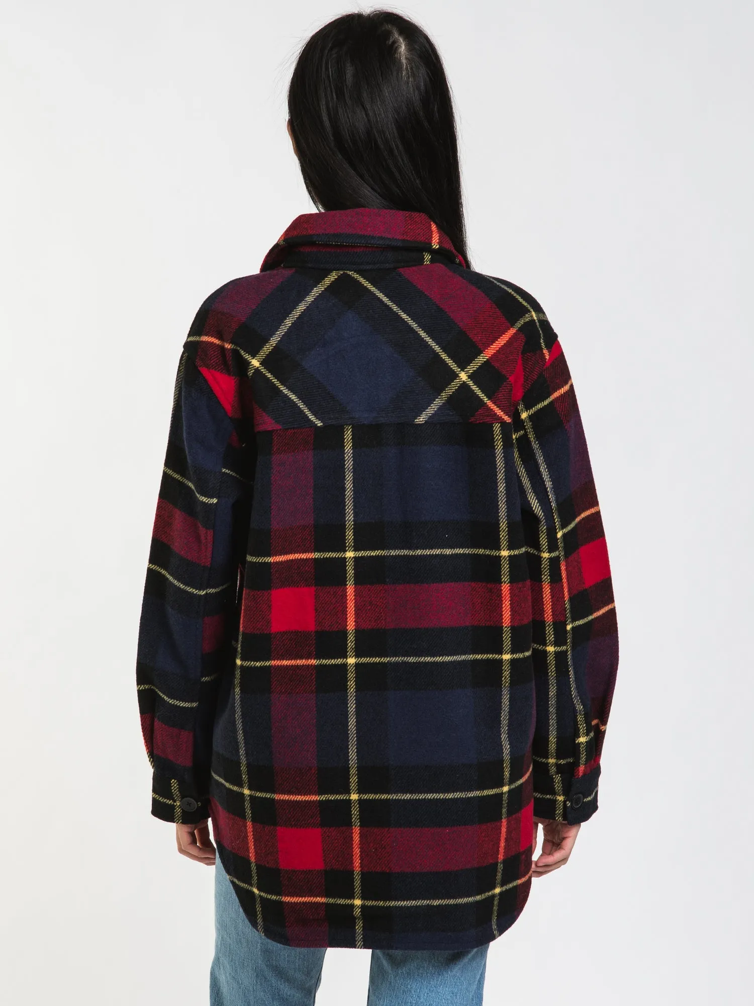 RAZZLE DAZZLE JESSICA PLAID JACKET - CLEARANCE