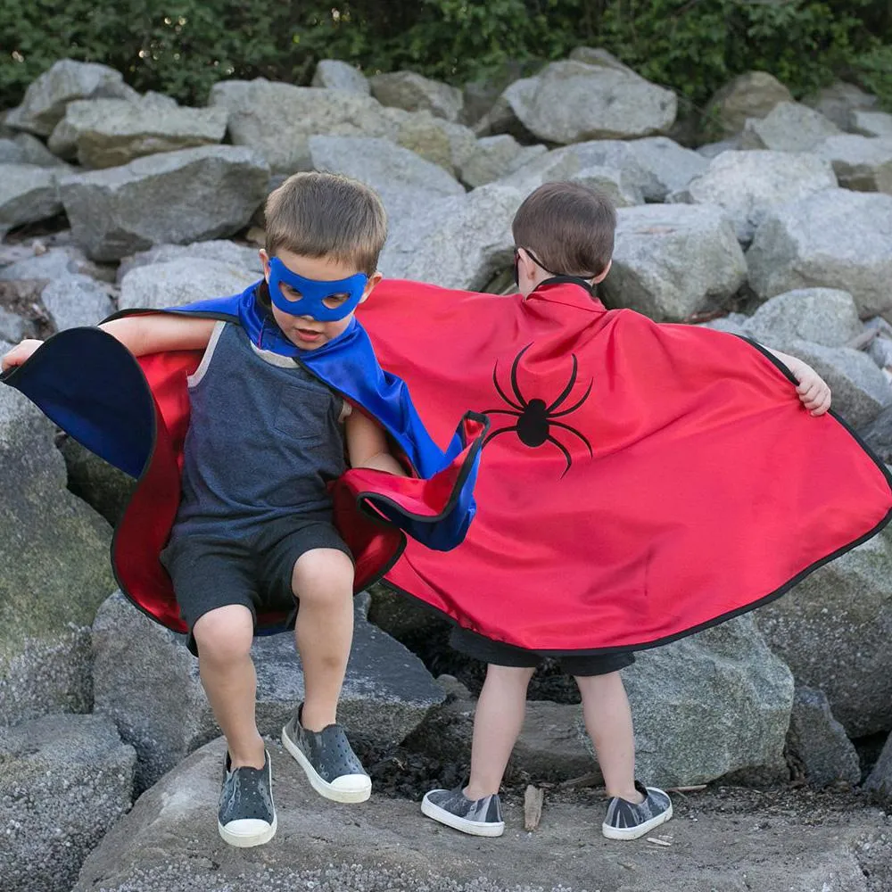 reversible adventure cape and mask, ages 5-6