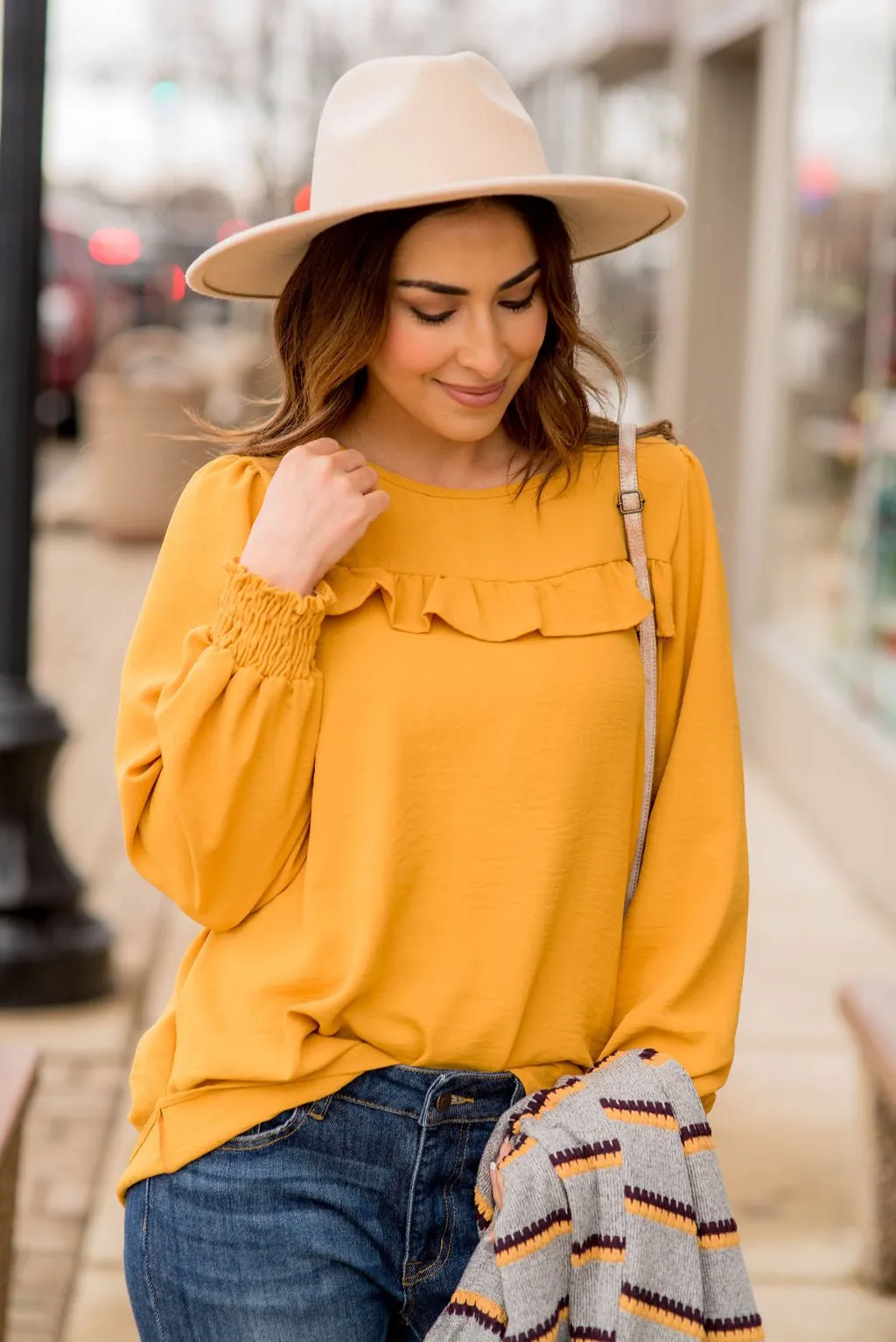 Ruffle Blouse