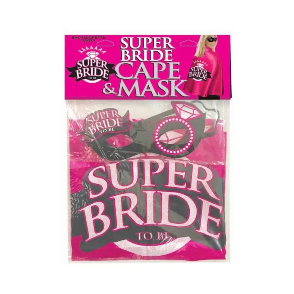 Super Bride, Cape And Mask Set