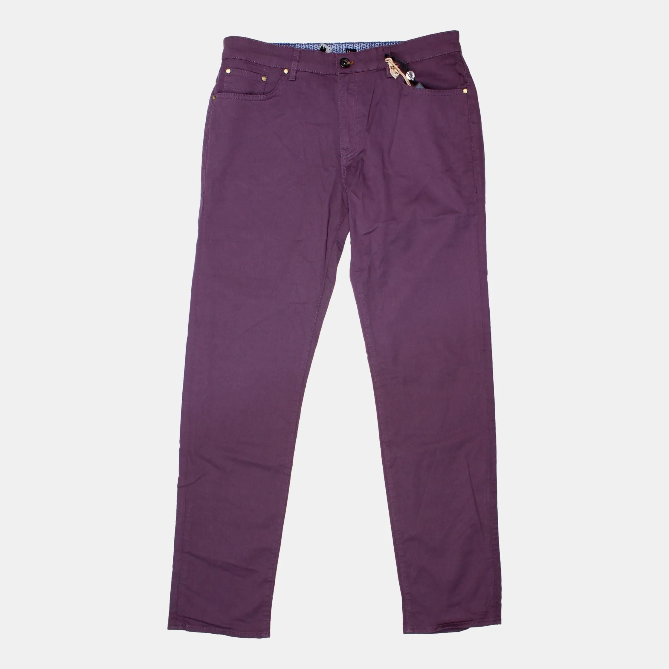 Ted Baker Purple Chinos