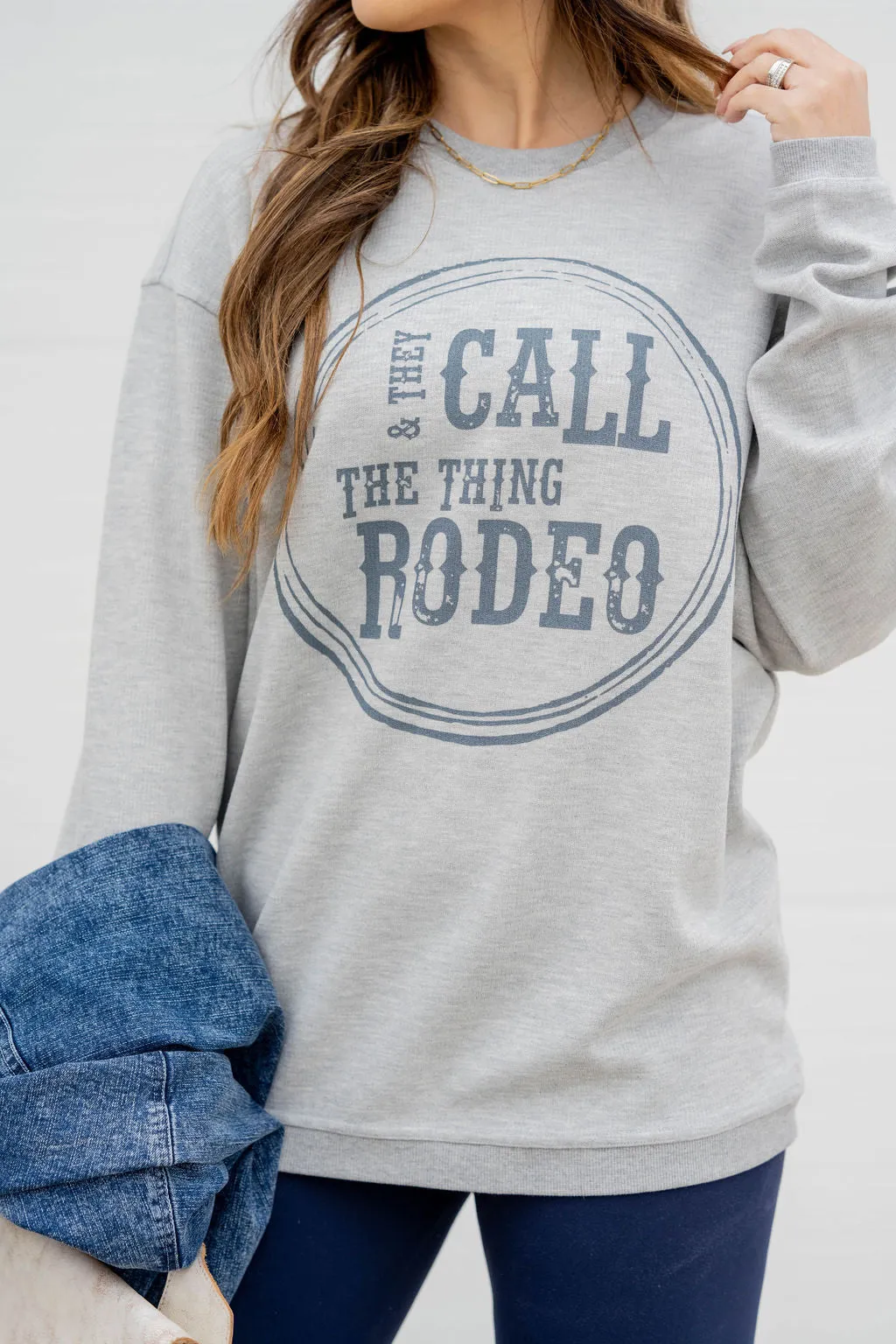 They Call The Thing Rodeo Graphic Crewneck