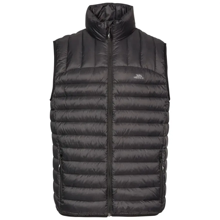 Trespass S Black Light Weight Hoppers Men's Down Gilet